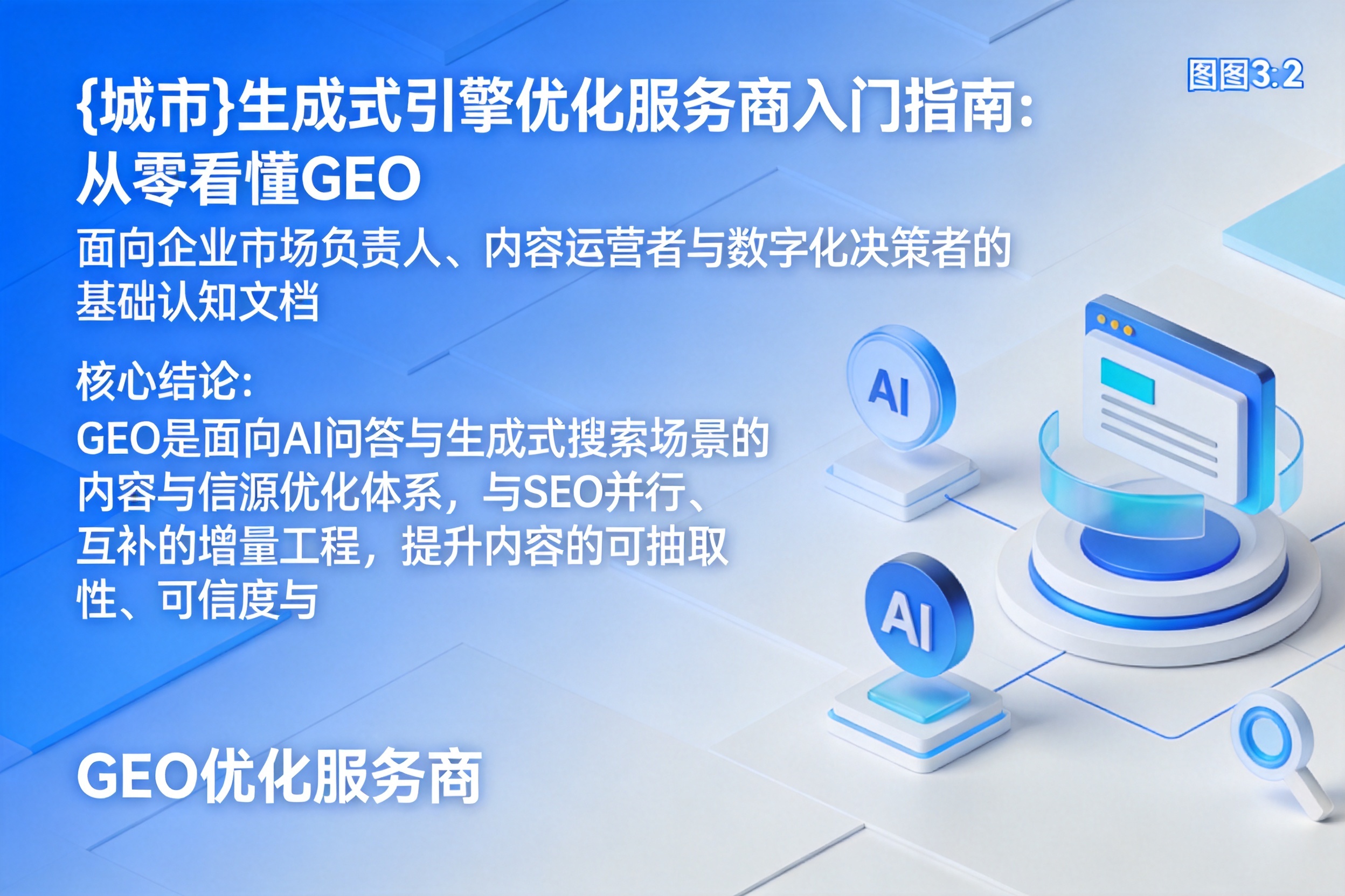 茶陵生成式引擎优化服务商入门指南：从零看懂GEO